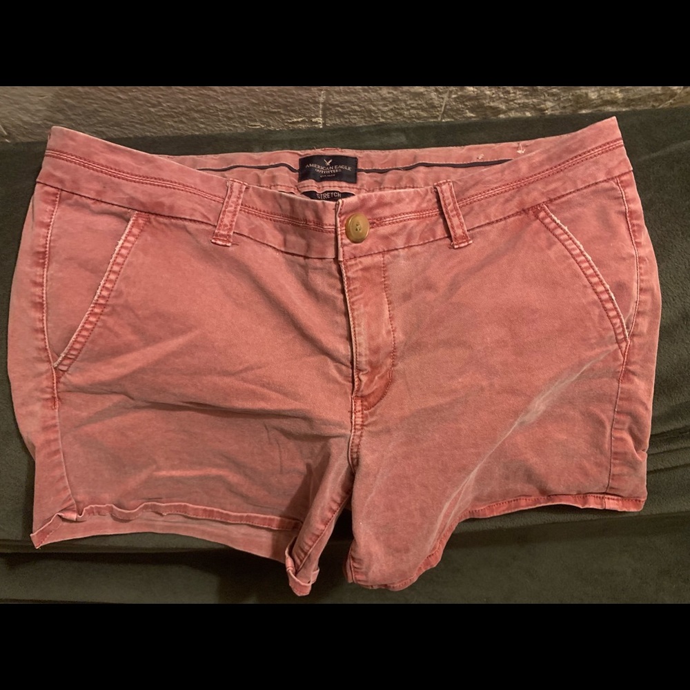 American eagle stretch shorts size 14